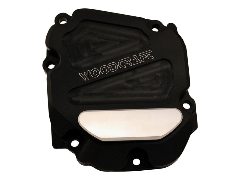 Woodcraft ZX10R 2011+ RHS Ignition Trigger Cover Assembly Black Anodized: Kawasaki - Tacticalmindz.com