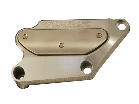 Woodcraft GSXR 600/750 2006+ RHS Clutch Cover Protector Assembly Clear Anodized: Suzuki - Tacticalmindz.com