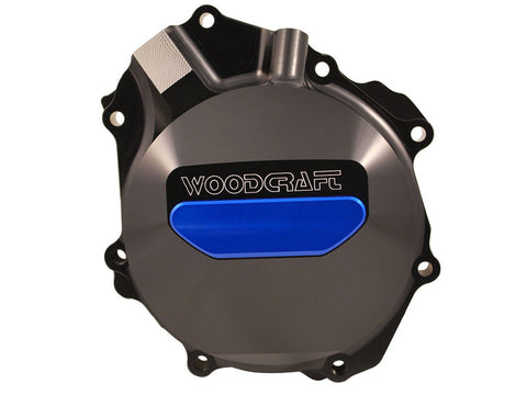 Woodcraft GSXR1000 2009+ LHS Stator Cover Assembly Black (Oil Seal Optional): Suzuki