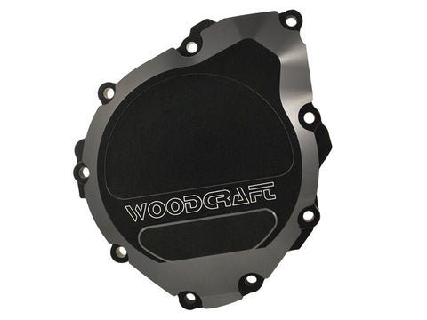 Woodcraft GSXR600/750 2004-2005,1000 '03-04 LHS Stator Cover Black: Suzuki