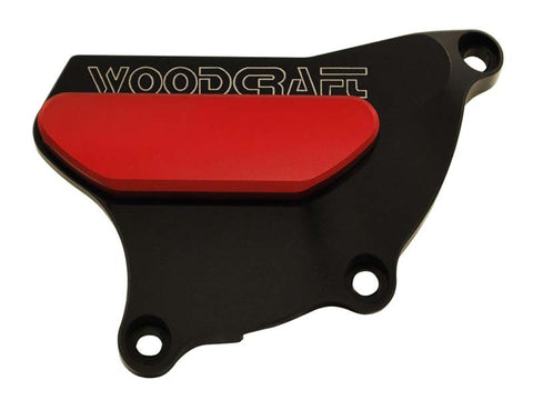 Woodcraft CBR1000RR RHS 2004-2007 Clutch Cover Protector Assembly Black: Honda