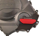 Woodcraft CBR600RR 2007+ RHS Clutch Cover Protector Assembly Black: Honda - Tacticalmindz.com