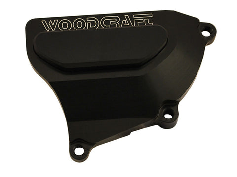 Woodcraft CBR1000RR 2008+ RHS Clutch Cover Protector Assembly Black: Honda