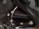 Woodcraft R1 2004-2008 / FZ1 2006-2012 RHS Oil Pump Cover Assembly Black: Yamaha