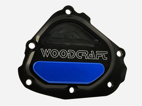 Woodcraft R1 2004-2008 / FZ1 2006-2012 RHS Oil Pump Cover Assembly Black: Yamaha