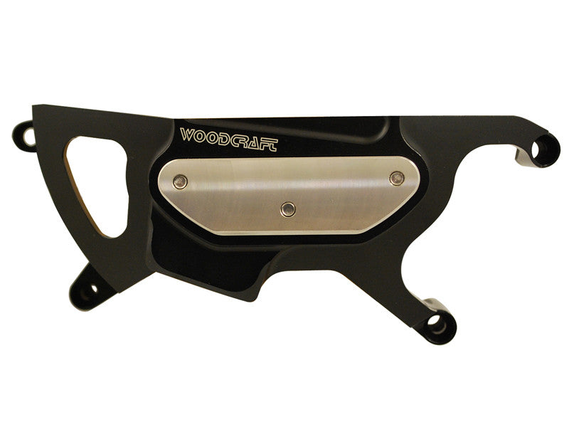 Woodcraft 675 All Years RHS Clutch Cover Protector Assembly Black Anodized: Triumph - Tacticalmindz.com