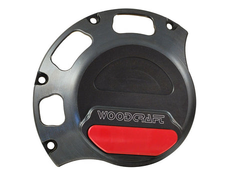 Woodcraft Wet Clutch RHS Clutch Cover Protector Assembly Black: Ducati