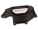 Woodcraft RSV4 RHS Clutch Cover Proector Black: Aprilia