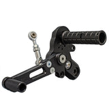 Woodcraft Z125 17-18 Rearset Standard Shift Black