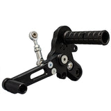 Woodcraft Z125 17-18 Rearset GP Shift Black