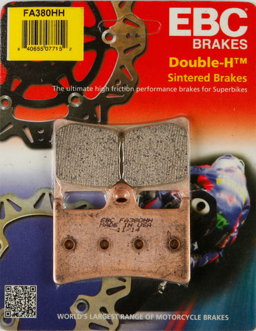 EBC Sintered Double-H Brake Pads: Yamaha YZF-R6 05-19