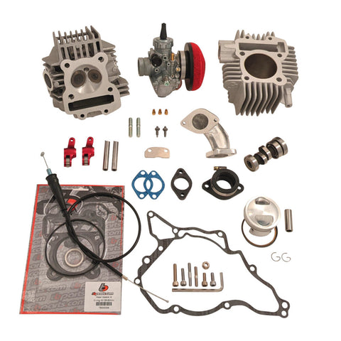 TB KLX110 143cc Bore Kit, Race Head V2, and VM26mm Carb Kit – 02-09 Models