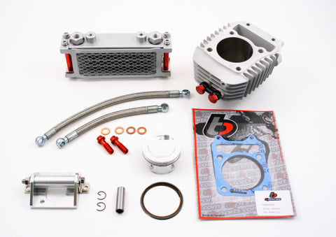 TBparts GROM 125 MSX125 186cc Grom Big Bore Kit and Oil Cooler Kit