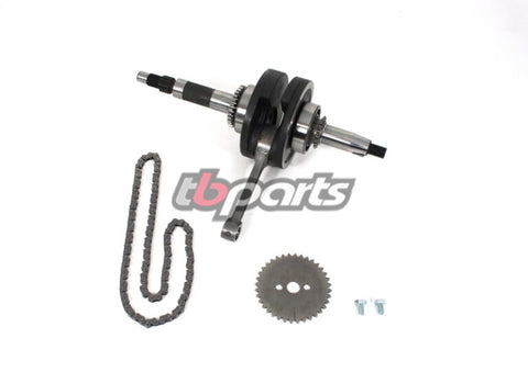 TBparts KLX110 55mm Stroker Crankshaft Kit – 03-09 Models