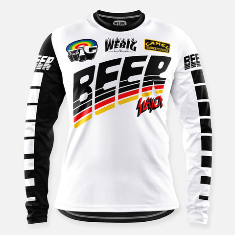 Webig Beer Slayer Jersey White
