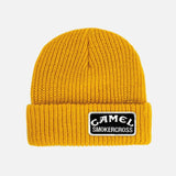 Webig Camel Smokercross Black Patch Beanie
