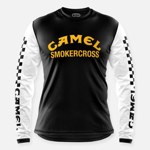 Webig Camel Smokercross Jersey Black-white