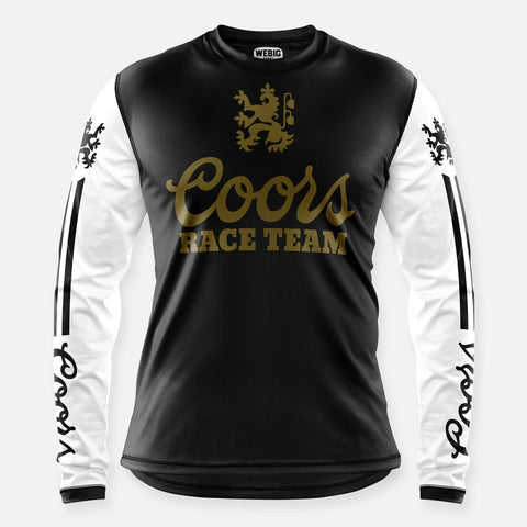 Webig Coors Race Team Jersey Black/White/Gold