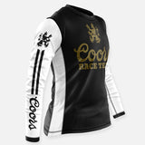Webig Coors Race Team Jersey Black/White/Gold