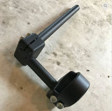 Cock's Adjustable Clip Ons Black Finish