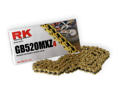 RK Racing GB520MXZ4 Pitch Motorcycle Chain - Tacticalmindz.com