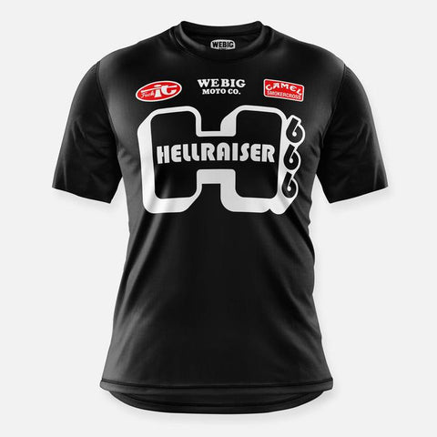 Webig Hellraiser Bike Jersey Black
