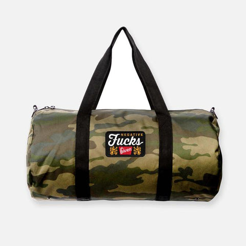 Webig Less Than Zero Camo Duffel Bag