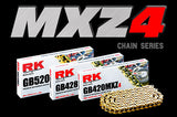 RK Racing GB520MXZ4 Pitch Motorcycle Chain - Tacticalmindz.com