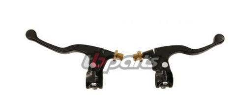 TBparts Mini Perch/Lever Set – Black 7/8" Bars CRF50, XR50, CRF70, XR70, KLX110