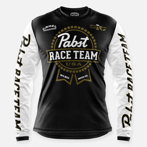 Webig Pbr Race Team Jersey Black-white-gold