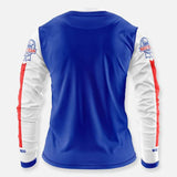 Webig Pabst Race Team Jersey Royal Blue