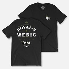 Webig Royal-t X Webig Tee Black