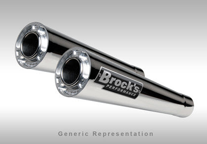 '04-'06 YZF-R1 - Brocks Slip-On System Dual Undertail ShortMeg - Tacticalmindz.com