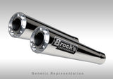 '04-'06 YZF-R1 - Brocks Slip-On System Dual Undertail ShortMeg - Tacticalmindz.com