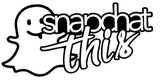 Snapchat This Decal / Sticker - Tacticalmindz.com