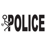F-Police Decal / Sticker - Tacticalmindz.com