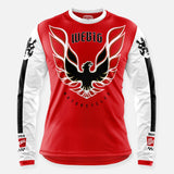 Webig Screamin Chickin Jersey Red-white