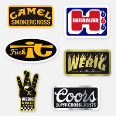 Webig Stickers 6-pack