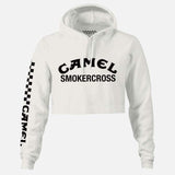 Webig Womens Camel Smokercross Crop Hoodie