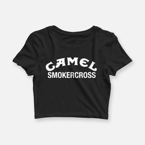 Webig Camel Smokercross Crop Tee