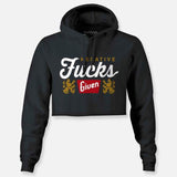 Webig Womens Less Than Zero Crop Hoodie