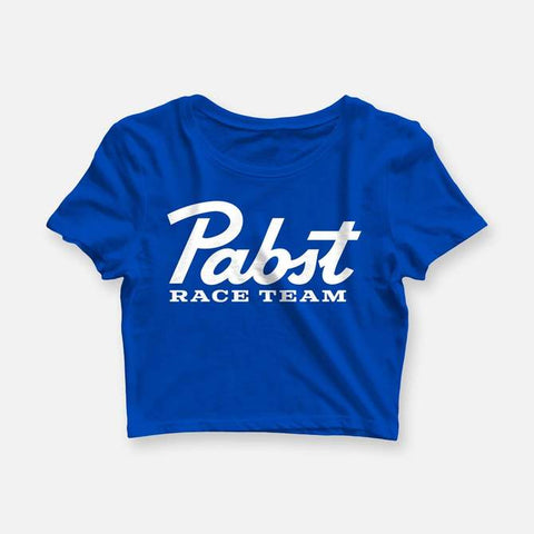 Webig Womens Pabst Crop Tee