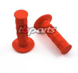 TBparts - Waffle Grips - Green, Gray, Red & Black