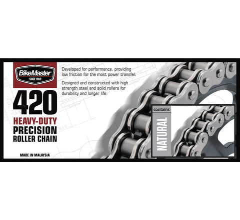 BikeMaster 420H Heavy-Duty Precision Roller Chain