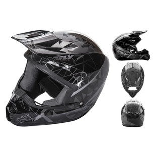 Fly Racing Youth Kinetic Crux Helmet