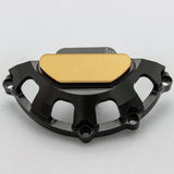 Woodcraft Triumph 675 2013-18 / 765 Moto2 LHS Stator Cover Protector Black - NEW Cerakote