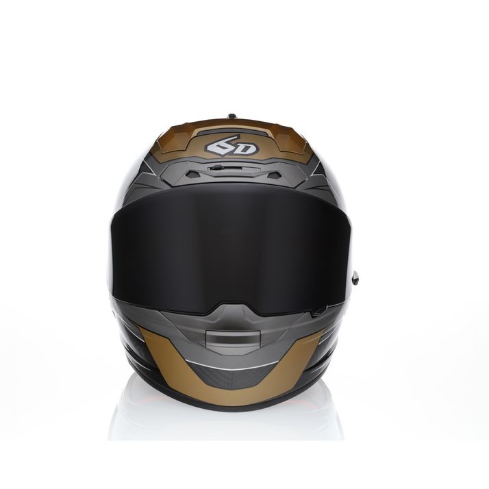 gold ranger motorcycle helmet 6D Helmets ATS-1R VOODOO RANGER