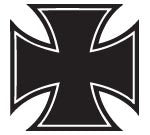 Iron Cross Decal / Sticker - Tacticalmindz.com