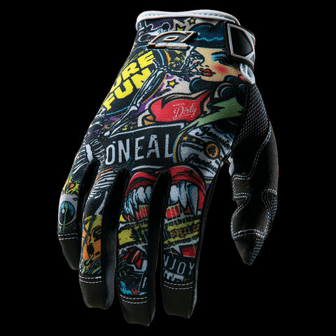 O'Neal Jump Crank Gloves Black/Multi