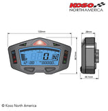 Koso DB-03R Multifunction Plug & Play for Honda Grom - Tacticalmindz.com